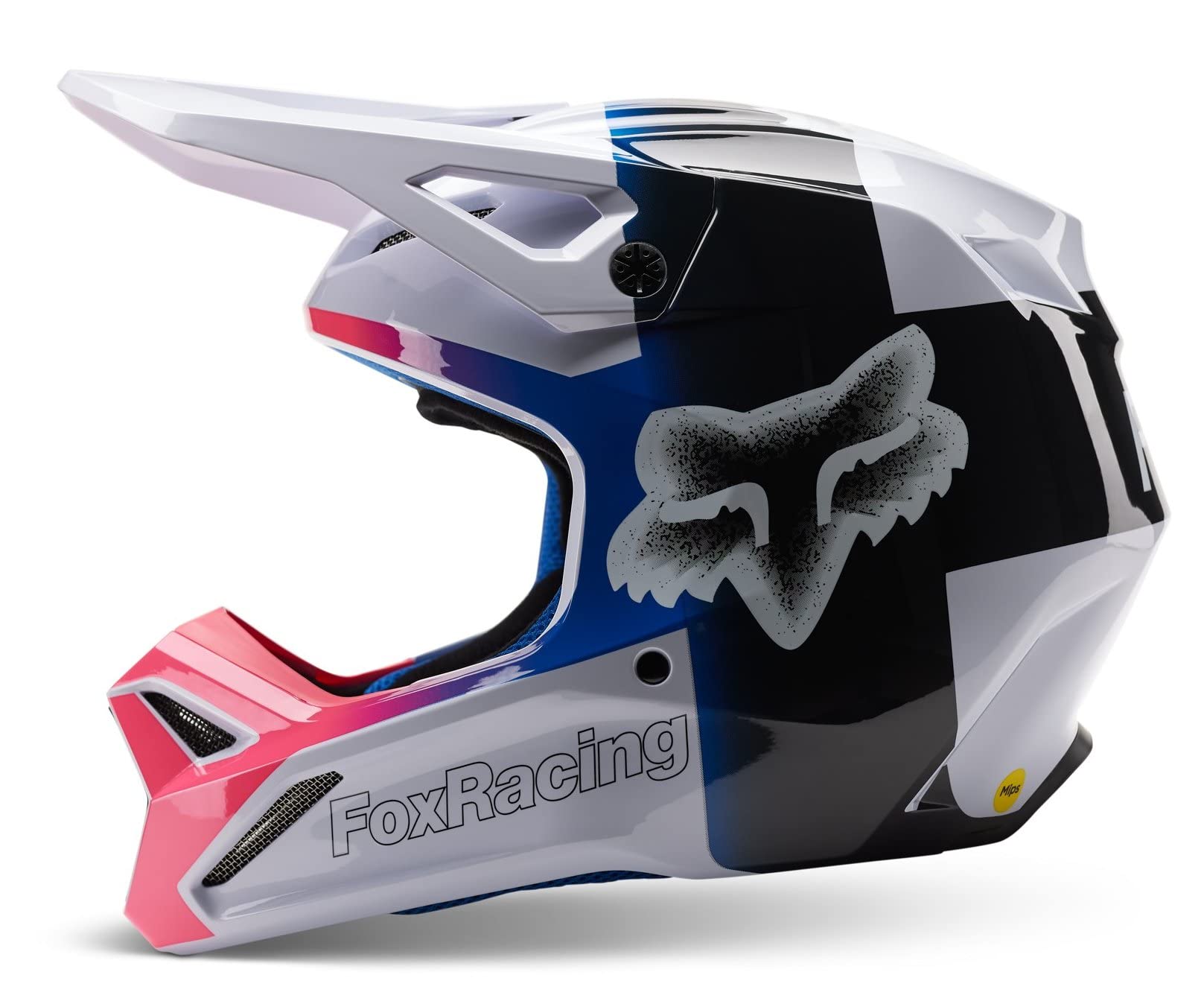Amazon.com: Fox Racing Casco V1 Horyzn MX Offroad Negro/Blanco XS